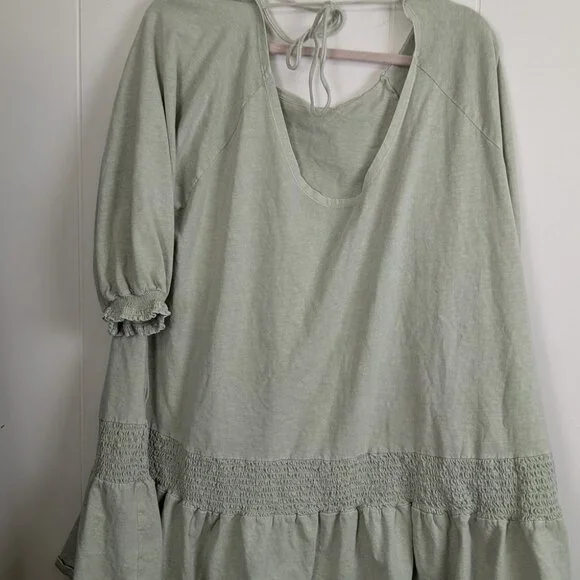 Free People jenny Light Green Mini Dress - Picture 4 of 8